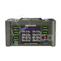 Зарядная станция Mechanic V-Power 8 Pro (110W, 8 портов 6USB/USB-QC3.0/Type-C-PD, Qi 15W)