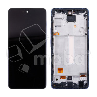 Дисплей для Samsung Galaxy A52/A52 5G/A52s 5G (A525F/A526B/A528B) модуль с рамкой Фиолетовый - (OLED) (Full Size)