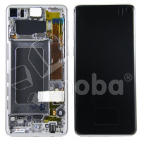 Дисплей для Samsung Galaxy S10 (G973F) модуль с рамкой Белый - OR (SP)