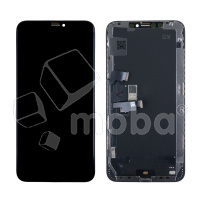 Дисплей для iPhone Xs Max (A1921/A2101) в сборе с тачскрином Черный - (Hard OLED, Full HD)