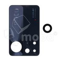 Стекло камеры для Xiaomi Poco X4 Pro 5G (2201116PG) Черный