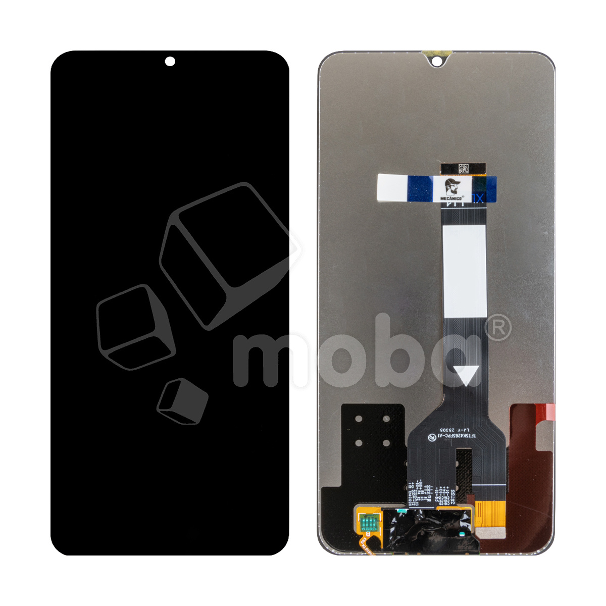 Дисплей для Xiaomi Redmi A5/Poco C71 (25028RN03A/25028PC03G) в сборе с тачскрином Черный Mecanico - AMP