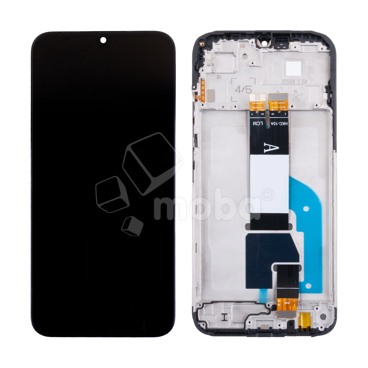 Дисплей для Xiaomi Redmi 15C 4G/Poco C85 4G (25078RA3EY/25078PC3EG) модуль с рамкой Черный - OR (HD+, 300 Кд/м?, 120 Гц)