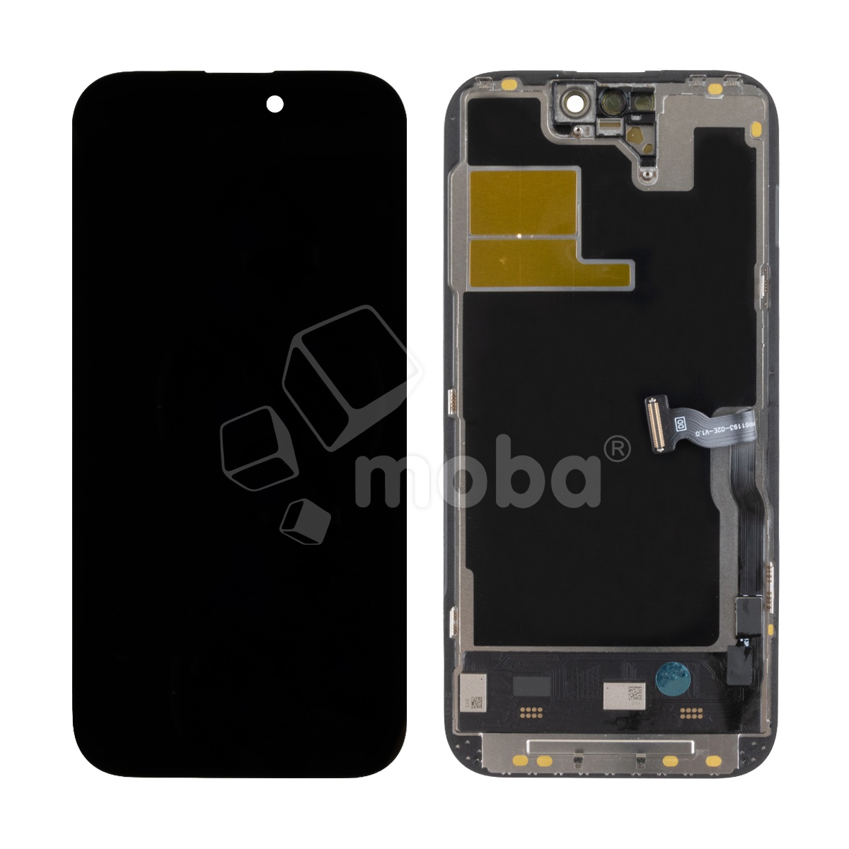 Дисплей для iPhone 14 Pro (A2891) в сборе с тачскрином Черный - DD (Soft OLED, Full HD COP, 850 Кд/м², 120 Гц) (с верификацией = с привязкой без ошибки)