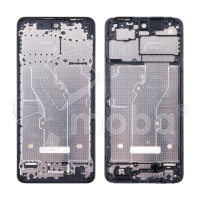 Рамка дисплея для Tecno Spark 20C (BG7n) Черный (возможен дефект ЛКП)