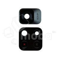 Стекло камеры для Xiaomi Poco M4 Pro 5G (21091116AG) (комплект 2 шт.) Черный