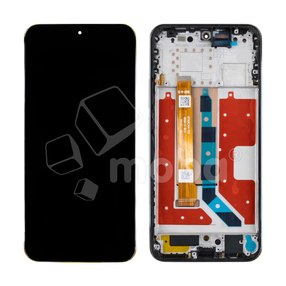 Дисплей для Huawei Honor X9d 5G (MTN-NX1) модуль с рамкой Черный - OR