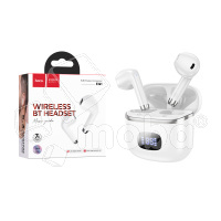 Беспроводные наушники Bluetooth Hoco EQ1 (TWS, с дисплеем, вкладыши) Белый