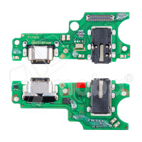 Шлейф для Vivo Y28 4G (V2352) плата на системный разъем/разъем гарнитуры/микрофон