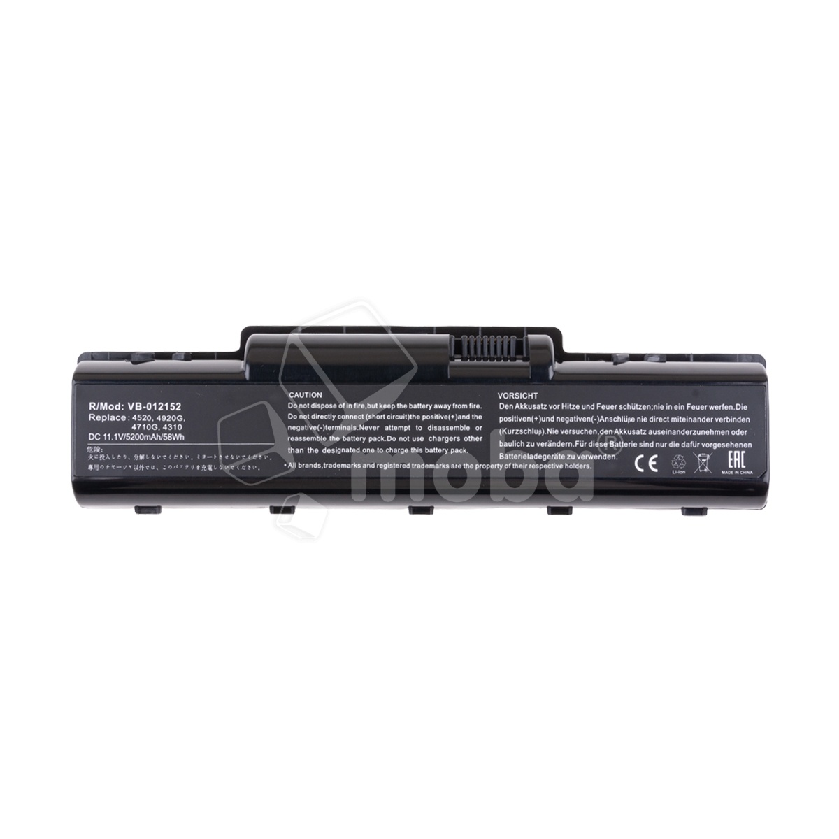 Аккумуляторная батарея для ноутбука Acer Aspire 2930, 4220, 4220G, 4230, 4310, 4315, 4330, 4336, 4520 (AS07A72) 5200 mAh
