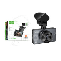 Видеорегистратор Hoco DV14 (дисплей 3") Серый