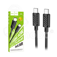 Кабель Type-C - Type-C Hoco X88 (5A, 60W, 2 м) Черный