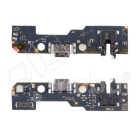 Шлейф для Xiaomi Redmi A5/Poco C71 (25028RN03A/25028PC03G) плата на системный разъем/разъем гарнитуры/микрофон - Премиум