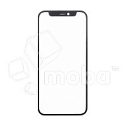 Стекло для переклейки iPhone 12 mini в сборе с OCA пленкой Черный - OR (Feaglet)