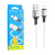 Кабель USB - Lightning Borofone BX83 (2.4A, силикон, термостойкий) Белый Кабель USB - Lightning Borofone BX83 (2.4A, силикон, термостойкий) Белый