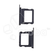 Держатель SIM для iPhone 16/16 Plus (1 Sim) Черный