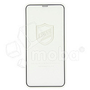 Защитное стекло "Тонкое" для iPhone Xs Max/11 Pro Max Черный (Полное покрытие 0,25 мм)