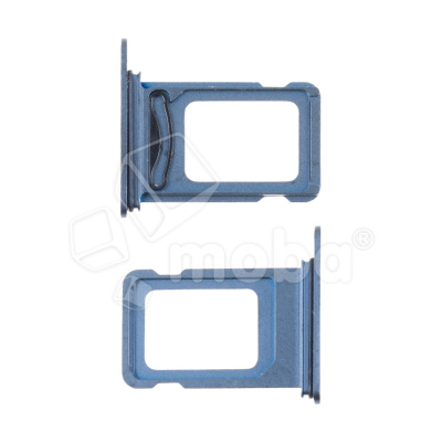 Держатель SIM для iPhone 15 Pro/15 Pro Max (2 Sim) (A3102/A3106) Синий