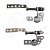 Петли матрицы для ноутбука Asus UX303/UX303LN/UX303L/UX303LA/UX303U/UX303UA (13NB04R2M02011/13NB04R2M03011)