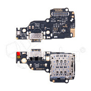 Шлейф для Xiaomi Redmi Note 13 4G (23129RAA4G/23124RA7EO/23129RA5FL) плата системный разъем/разъем SIM/микрофон