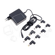 Блок питания (сетевой адаптер) для ноутбука универсальный 15-20V, 6A, 90W (8 насадок)