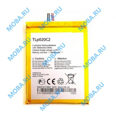 АКБ для Alcatel TLp020C2 ( OT-6035R/OT6037Y/OT-6040D )