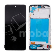 Дисплей для Xiaomi Redmi Note 10/10S/Poco M5s (M2101K7AG/M2101K7BNY/M2102K7AG/2207117BPG) модуль с рамкой Черный - (In-Cell) - Премиум