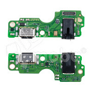 Шлейф для Tecno Spark 10 4G (KI5q) плата на системный разъем/разъем гарнитуры/микрофон