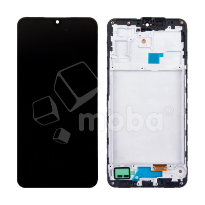 Дисплей для Samsung Galaxy A17 4G (A175F) модуль с рамкой Черный - (OLED) (Full Size)