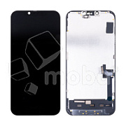 Дисплей для iPhone 14 Plus (A2887) в сборе с тачскрином Черный - (Hard OLED, Full HD) (площадка под IC)