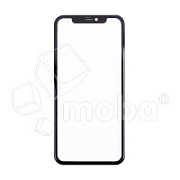 Стекло для переклейки iPhone 11 (A2221) с OCA пленкой + рамка Черный - OR (Feaglet)