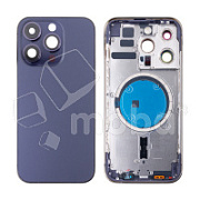 Корпус для iPhone 14 Pro (A2891) (1 Sim) Темно-фиолетовый - Премиум