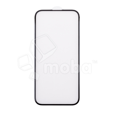 Защитное стекло "Оптима" для iPhone 14 Pro Черный (Закалённое, полное покрытие)