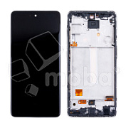 Дисплей для Samsung Galaxy A52/A52 5G/A52s 5G (A525F/A526B/A528B) модуль с рамкой Белый - (OLED) (Full Size)