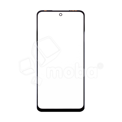 Стекло для переклейки Tecno Pova 4 (LG7n) в сборе с OCA пленкой Черный - OR (Mitsubishi)