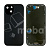Корпус для iPhone 15 (A3090) (1 Sim) Черный - Премиум