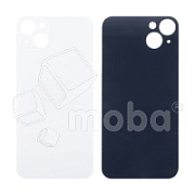 Задняя крышка для iPhone 14 Plus (A2887) Белый (стекло, широкий вырез под камеру, логотип)