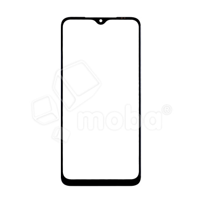 Стекло для переклейки Xiaomi Poco M3/Redmi 9T (M2010J19CG/M2010J19SY) в сборе с OCA пленкой Черный - OR (Mitsubishi)