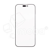 Стекло для переклейки iPhone 16 Plus (A3290) с OCA пленкой Черный - OR (Feaglet)