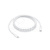 Кабель Type-C - Type-C для iPhone 15/15 Plus/15 Pro/15 Pro Max/16/16 Plus/16 Pro/16 Pro Max/17/17 Pro/17 Pro Max/Air (60W, PD, оплетка нейлон, тех.упак.) Белый