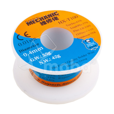 Припой Mechanic HX-T100 0.4 мм (42 г)