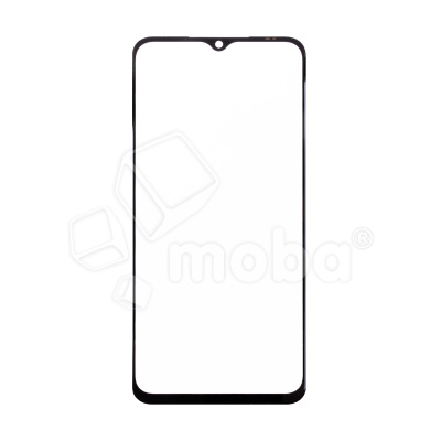 Стекло для переклейки Xiaomi Poco M5 (22071219CG) с OCA пленкой Черный - OR (Mitsubishi)