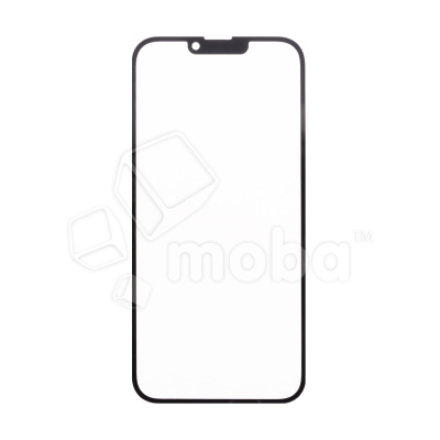 Стекло для переклейки iPhone 14 Plus в сборе с OCA пленкой Черный - OR (Feaglet)