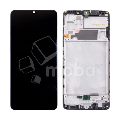 Дисплей для Samsung Galaxy A32 4G (A325F) модуль с рамкой Черный - OR Ref. (SP)