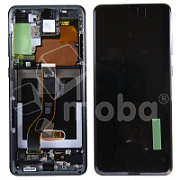 Дисплей для Samsung Galaxy S20+ (G985F) модуль с рамкой Черный - OR (SP)