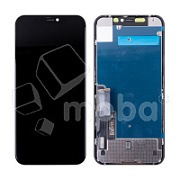 Дисплей для iPhone 11 (A2221) в сборе с тачскрином Черный GX (площадка под IC)
