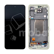 Дисплей для Samsung Galaxy A55 5G (A556E) модуль с рамкой Желтый - OR (SP)